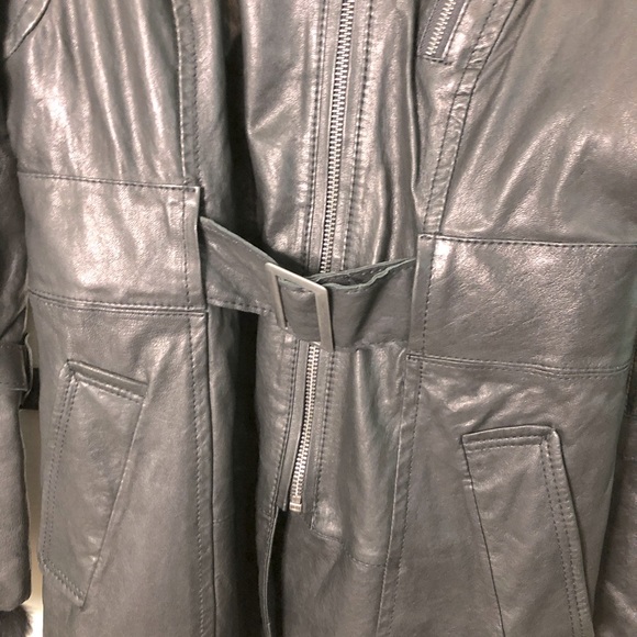 Michael Kors Leather and Rabbit Fur Jacket - Picture 4 of 16